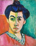 Portrait of Madame Matisse Henri Matisse